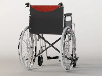 Hi Fortune 21 Lbs Lightweight Medical Self Propelled Manual 3D model