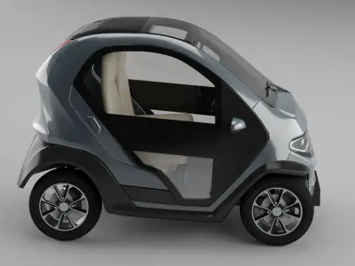 Eli Zero Car 3D model