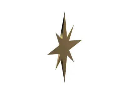 Twinkly Star Decoration 3D print model