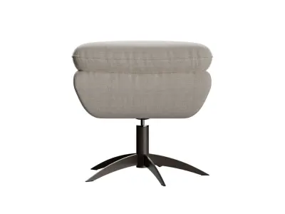 Welsh Upholstered Ottoman 3D model