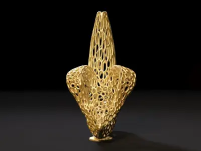 Vase banana 3D print model