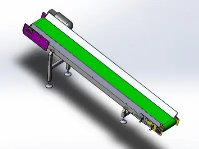 filar conveyour 3D print model