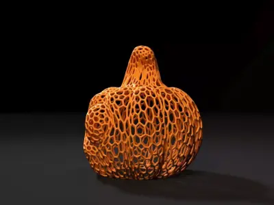 Pumpkin halloween 3D print model buy