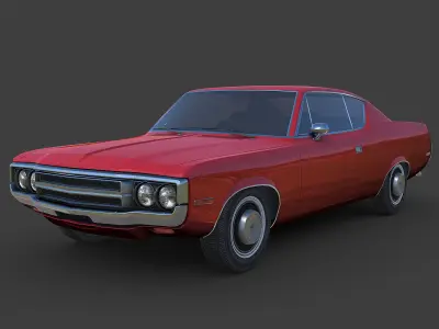AMC Matador 1971 Low-poly 3D model