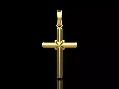 light weight simple cross model 523 3D print model