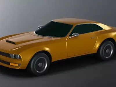 OriginalDesig  Classic SportsCar Type2 3D model