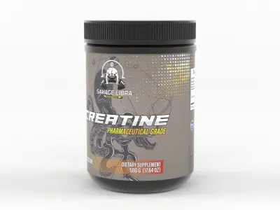 Protein Powder 3D model 105