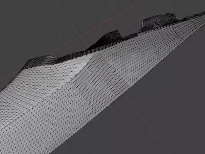 Honda Accord A-Pillar 98-02 3D print model