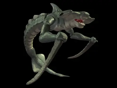 SALIKUTRA LAKE CREATURE 3D model