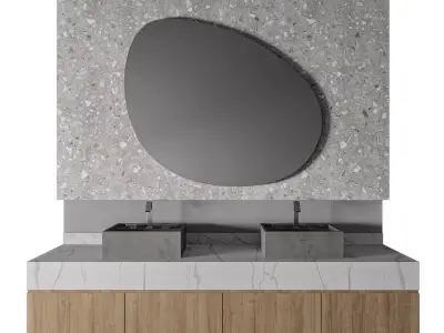 Luxury Bathroom 250 3D model