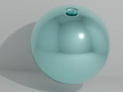 Turkish Bowling Ball 3D model