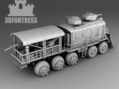 Train survivor 3D print model