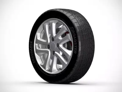 Wheel v13 3D model