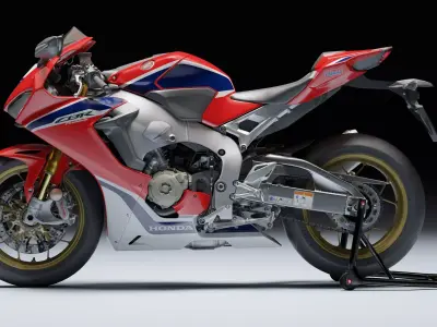 Honda CBR 1000RR Fireblade SP 2019 Low-poly 3D model
