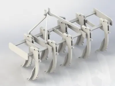 TRACTER CULTY  FOR FARMER  3D model