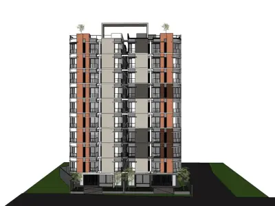 Abul Bashar- Apartment 3D 3D model