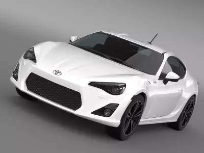 Toyota GT 86 2012 3D model