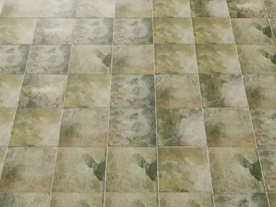 Angela Harris  Decor 8x8 Ceramic Tile 3D model