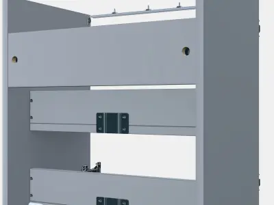 ENHET Base cb f washbasin w shelf 1 Low-poly 3D model