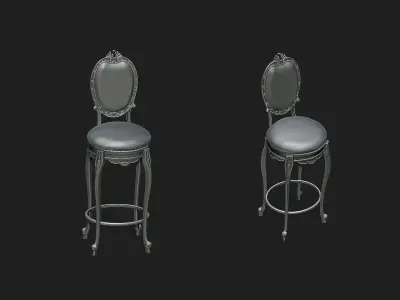 vintage chair 3  3D model
