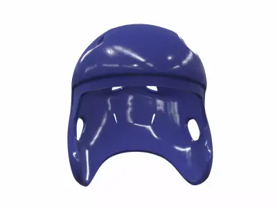 Football helmet f1 Free 3D model