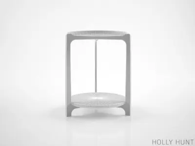 Holly Hunt Sofie sidetable  3D model