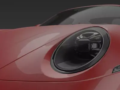 Porsche 911 Turbo S - 3D Model 3D model