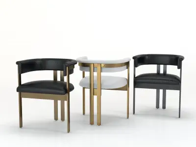 Elliott Chair 3D model