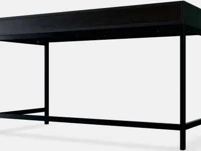 ALEX Desk 6 Low-poly 3D model