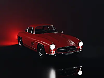 Mercedes 3D model 3D model