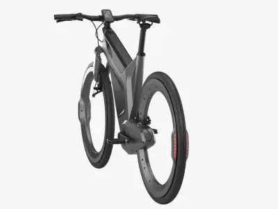 Electric bike 8 3D model