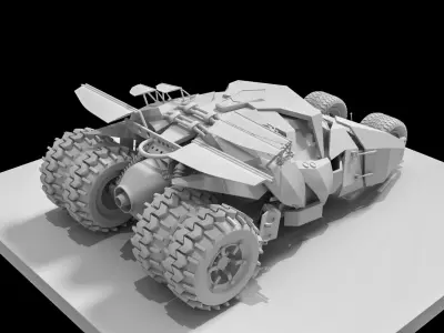 Tumbler Batmobile 3D model