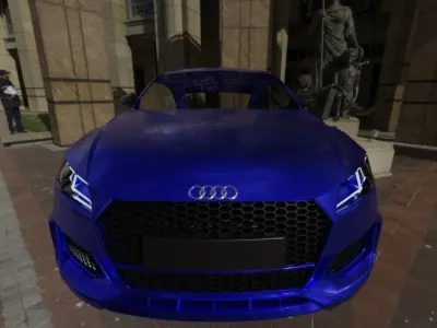 audi tt model  3D model