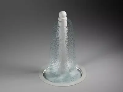 Mini Fountain 3D model