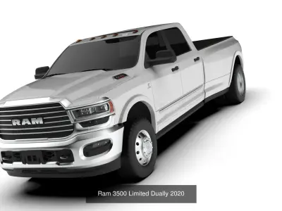 Heavy Duty  Pick-ups  3D Model Pack