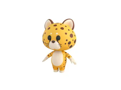 Character208 Cheetah 3D model