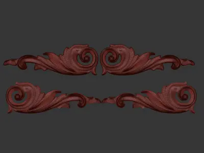 ornamental 1 3D model