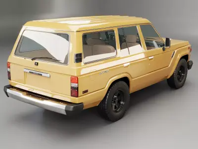 Toyota land Cruiser J60 1980-1990 v2 3D model