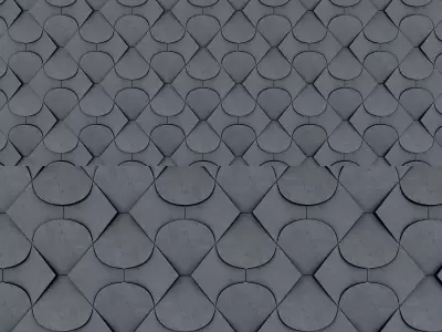 Parametric Wall Panel 3d model Low-poly 3D model buy