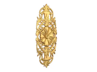 Classic decor ornament 151  3D model