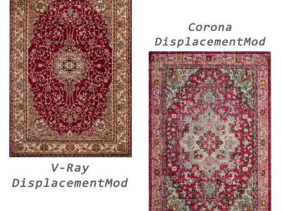 Rugs No 987 Low-poly 3D model