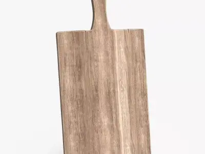 Chopping Board Low-poly 3D model