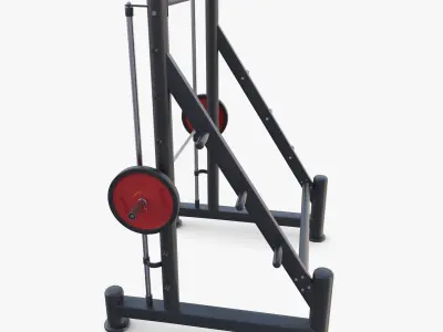 Smith machine 3D model