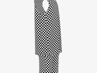 Basketball Full Jersey 3D model