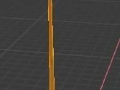Pool Table Set Low-poly 3D model