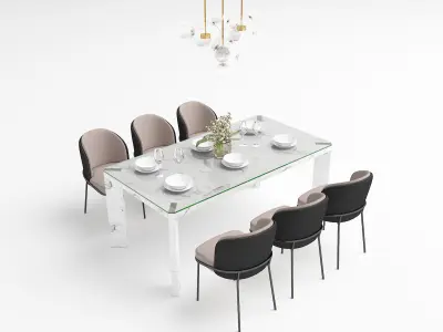 Dining Table  3D model
