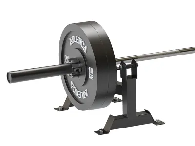 Deadlift Station 3D model