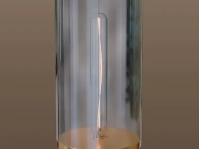 Decorative filament lamp 3D model