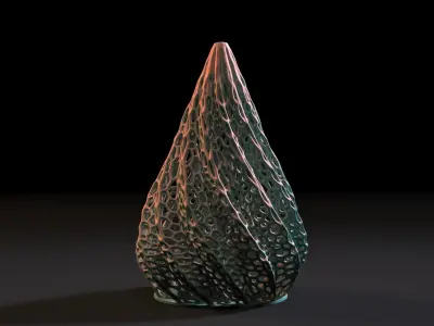 Christmas tree 3D print model shop
