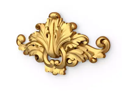 carved classic decorative ornament cnc 3d printing stl 15 3D print model